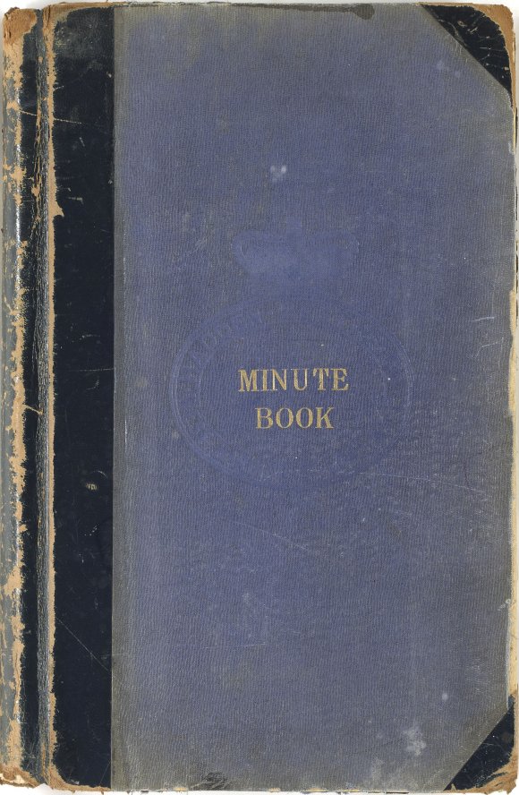 Minute Book 1894-2004 Cover-mostly annual meetings